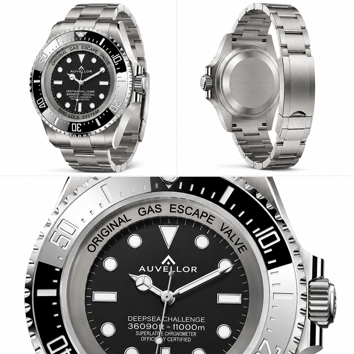 Auvellor Abylorn – Black Dial