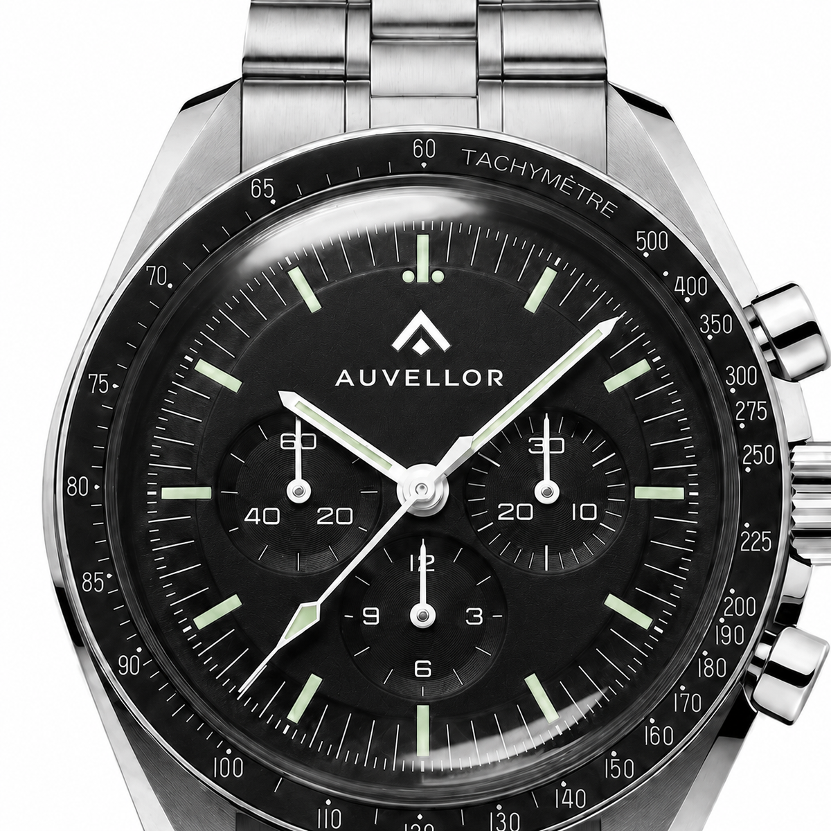 Auvellor Caldran – Black Multi-Register Dial