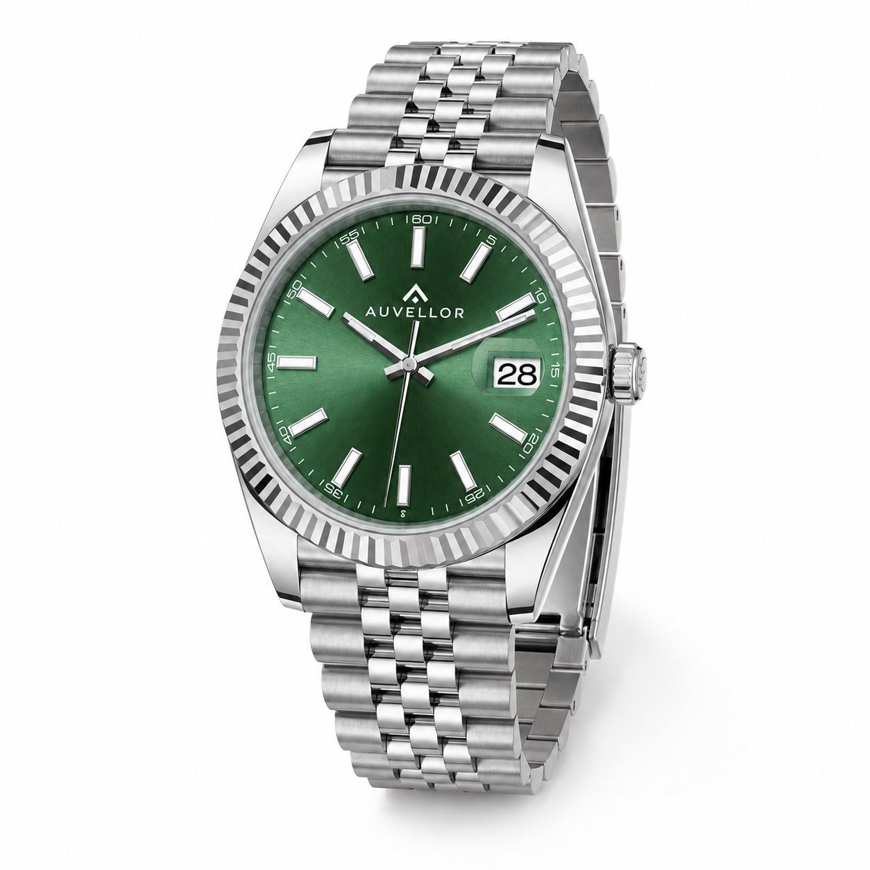 Auvellor Vareon Open Heart – Green Dial