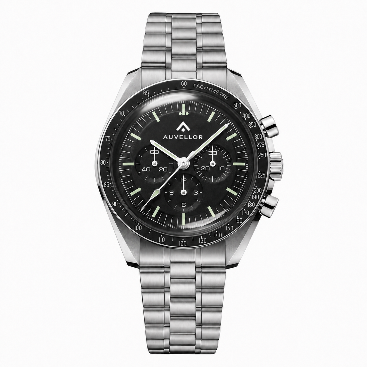 Auvellor Caldran – Black Multi-Register Dial