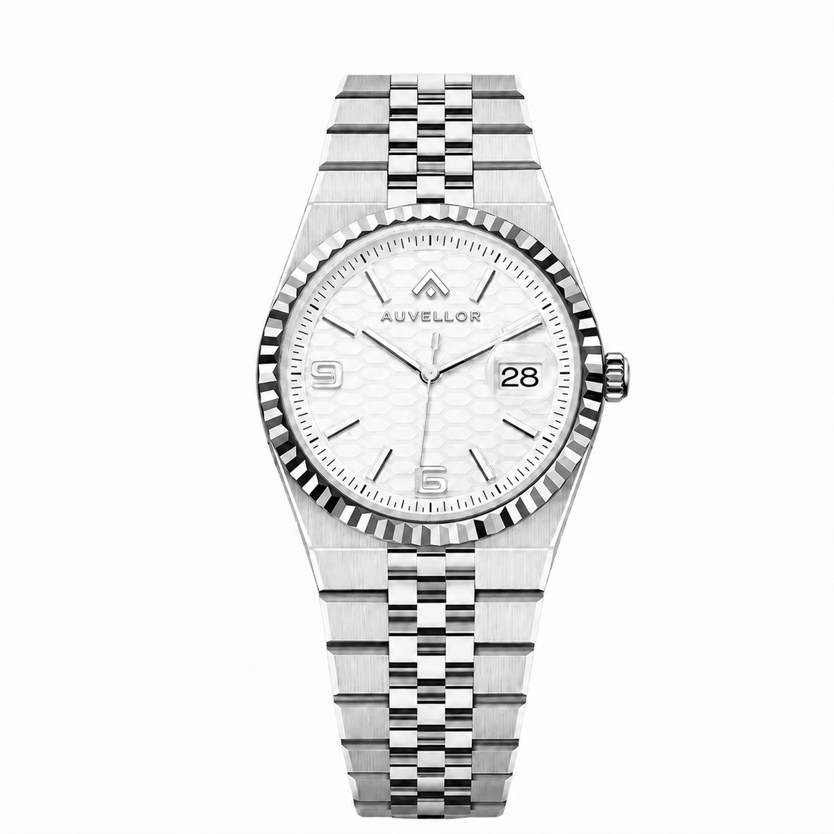 Auvellor Serevon – White Textured Dial