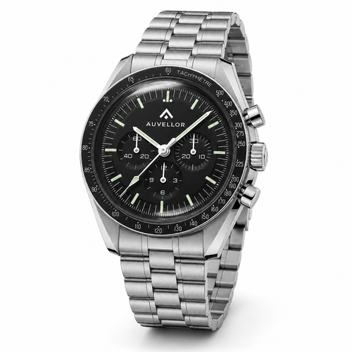 Auvellor Caldran – Black Multi-Register Dial